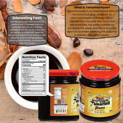Rani Tamarind Paste spoon-dip highlighting smooth texture for sauces.