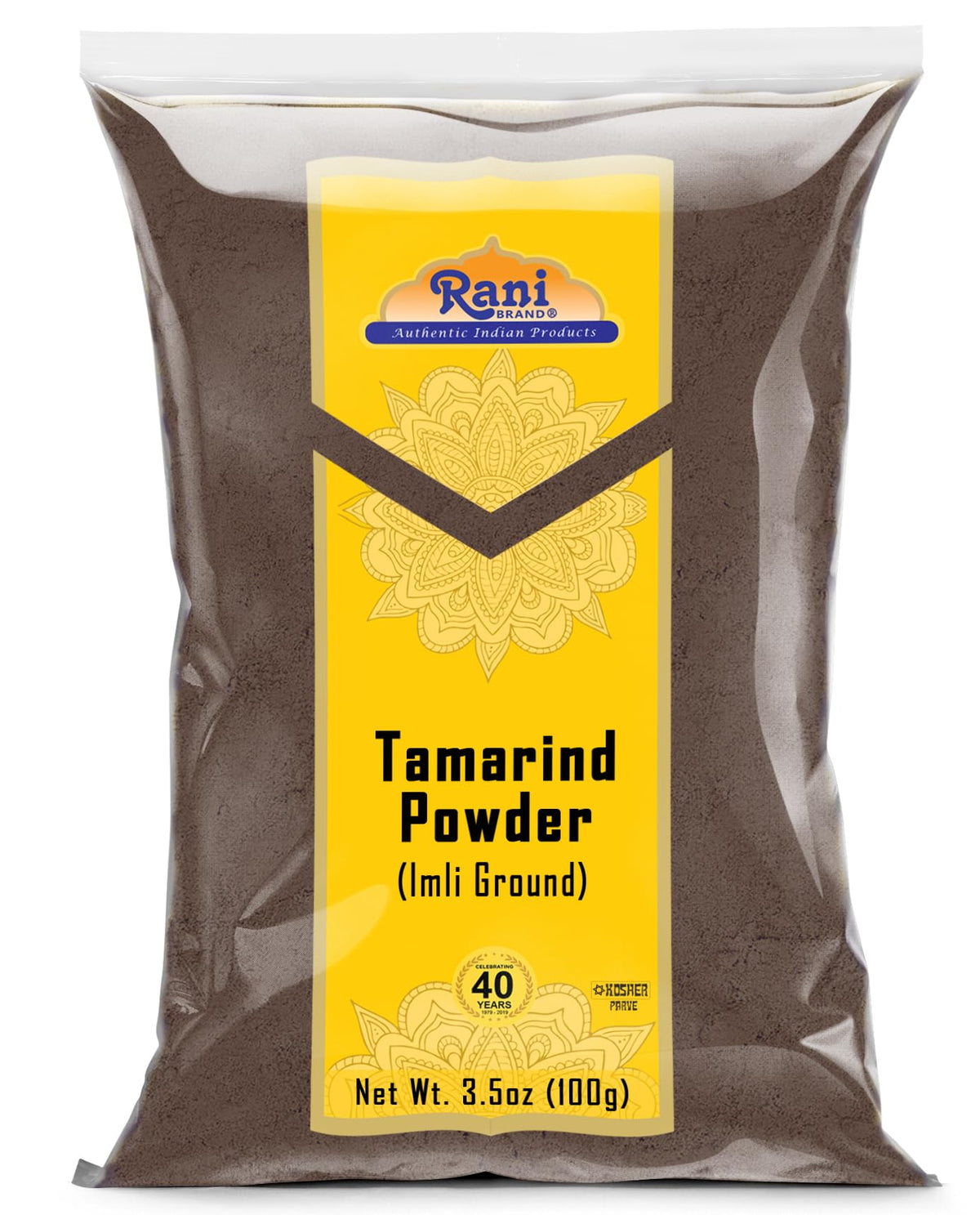 Rani Tamarind Powder packaging front view shows authentic Indian origin