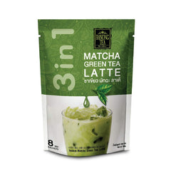 Ranong Tea Matcha Green Tea Latte sachets packaging for quick use