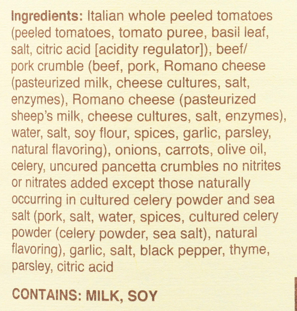 Raos Homemade Bolognese Sauce served with pasta for a comforting family-style plate