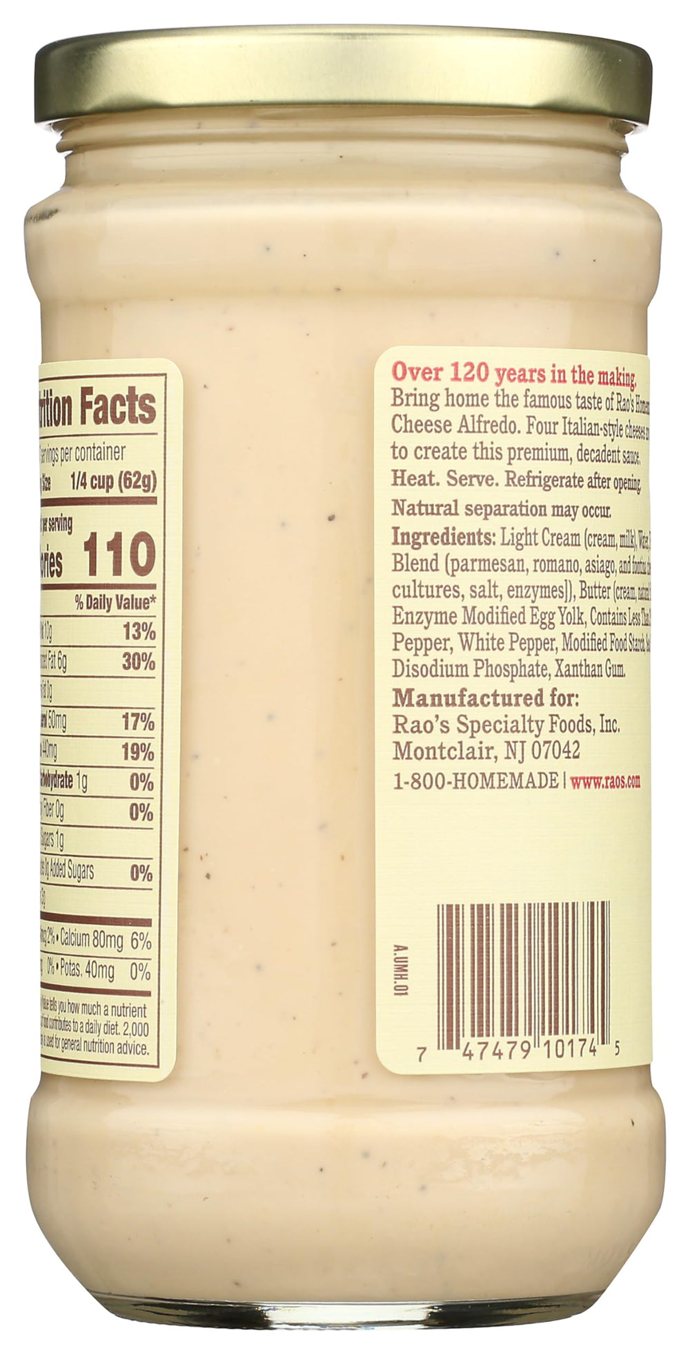 Rao's sauce shown as a pantry staple for easy, tasty meals.