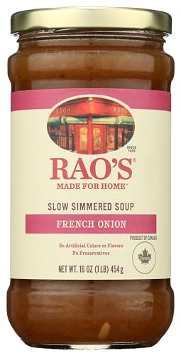 Rao's beef broth base in a bowl showing robust, authentic flavor.