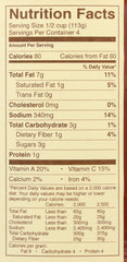 Rao's Marinara label closeup showing premium ingredients