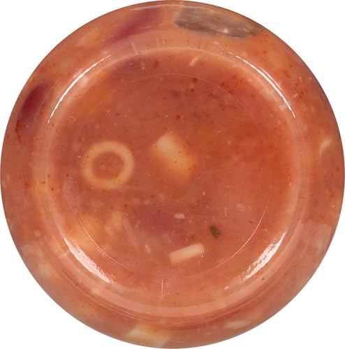 Rao's Pasta Fagioli kitchen setup with jar and spoon
