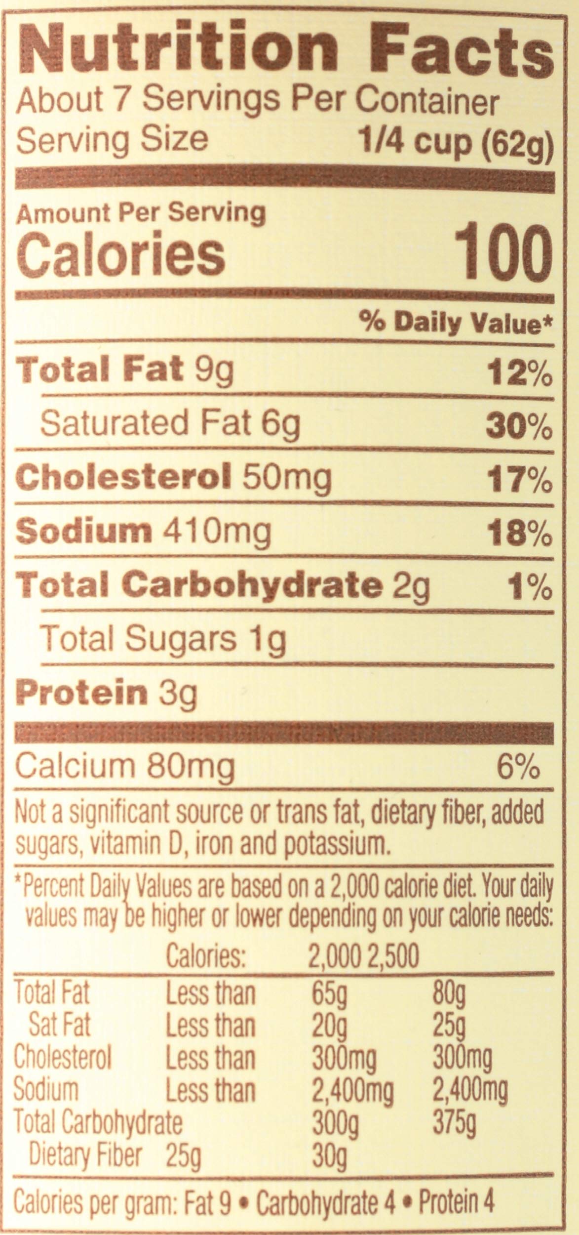 Rao's Alfredo sauce ingredients emphasizing high-quality Parmesan focus