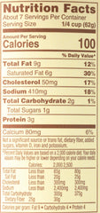 Rao's Alfredo sauce ingredients emphasizing high-quality Parmesan focus