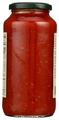 Rao's Homemade Roasted Garlic Tomato Sauce on pasta plate demonstrates versatility for easy meals.