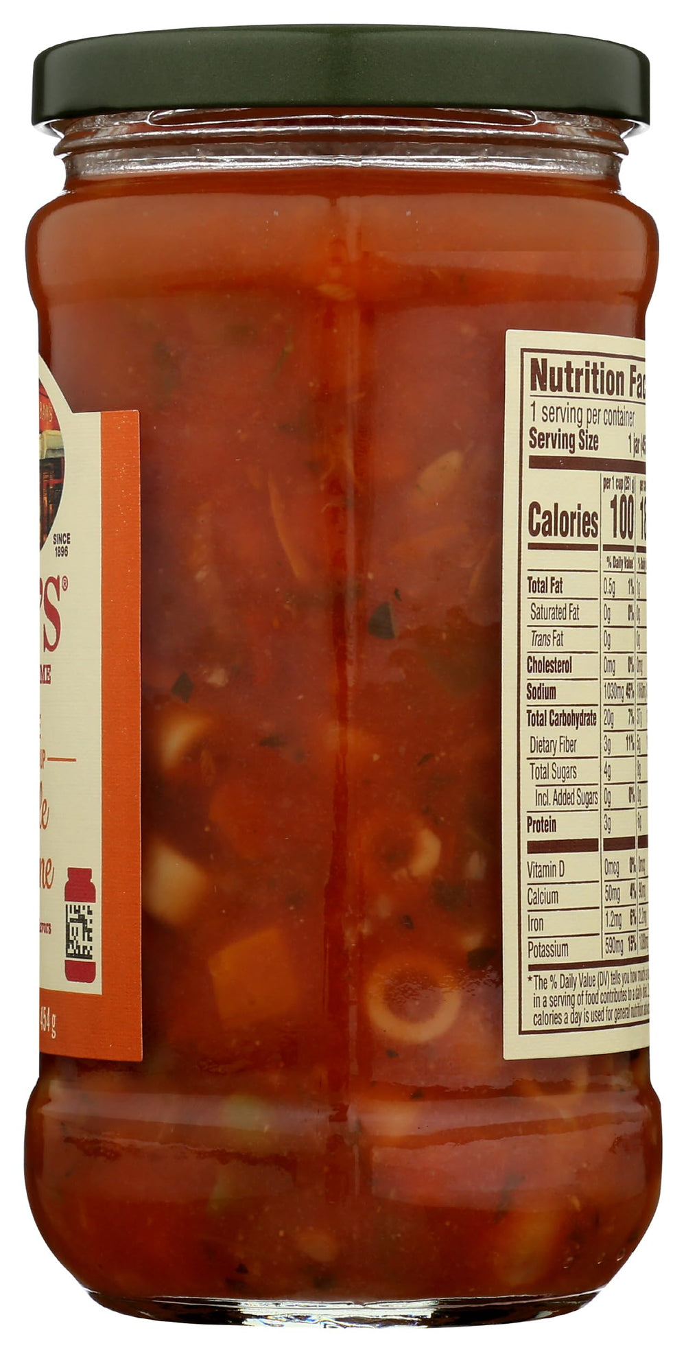 Rao's Vegetable Minestrone with chickpeas and potatoes in tomato broth