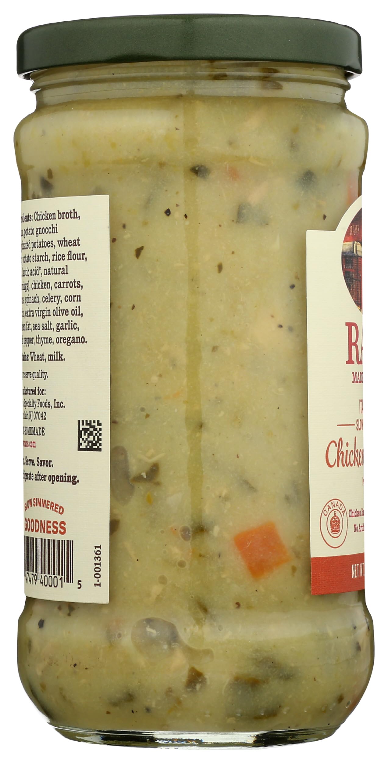 Rao's Made for Home chicken chunks and vegetables in soup