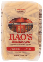 Rao's Homemade Penne pasta 16oz pack ready for a quick, flavorful Italian dinner.