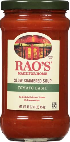 Rao's Made for Home ingredients platter highlights Italian whole peeled tomatoes and fresh basil