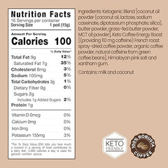 Rapidfire keto coffee MCT pod promoting fast ketone energy and focus.