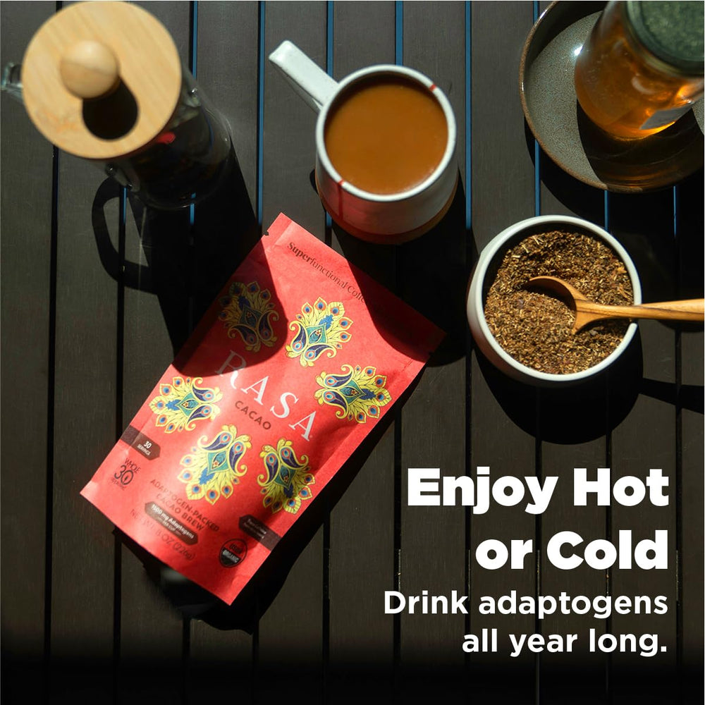 RASA Cacao scoop measures the perfect serving for daily use.