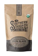 Raw Brewing Company The Southern Standard tea bag open, fresh, customizable brew for strong flavor.