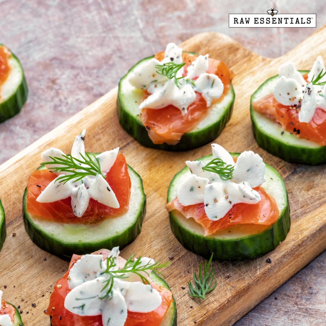 Raw Essentials Dill Pickle Powder in dips and dressings.