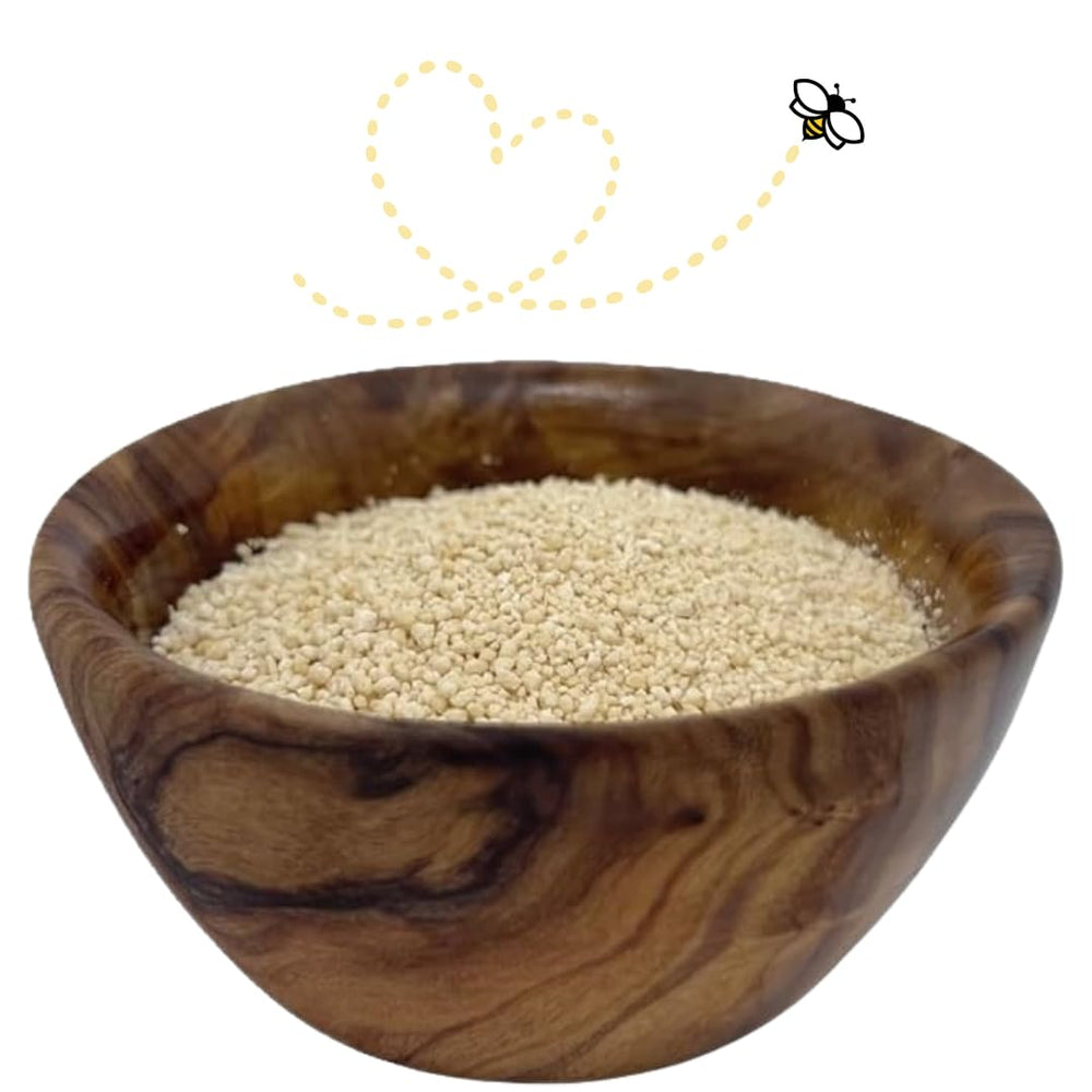 Raw Essentials Honey Granules yogurt-topping for natural flavor enhancement