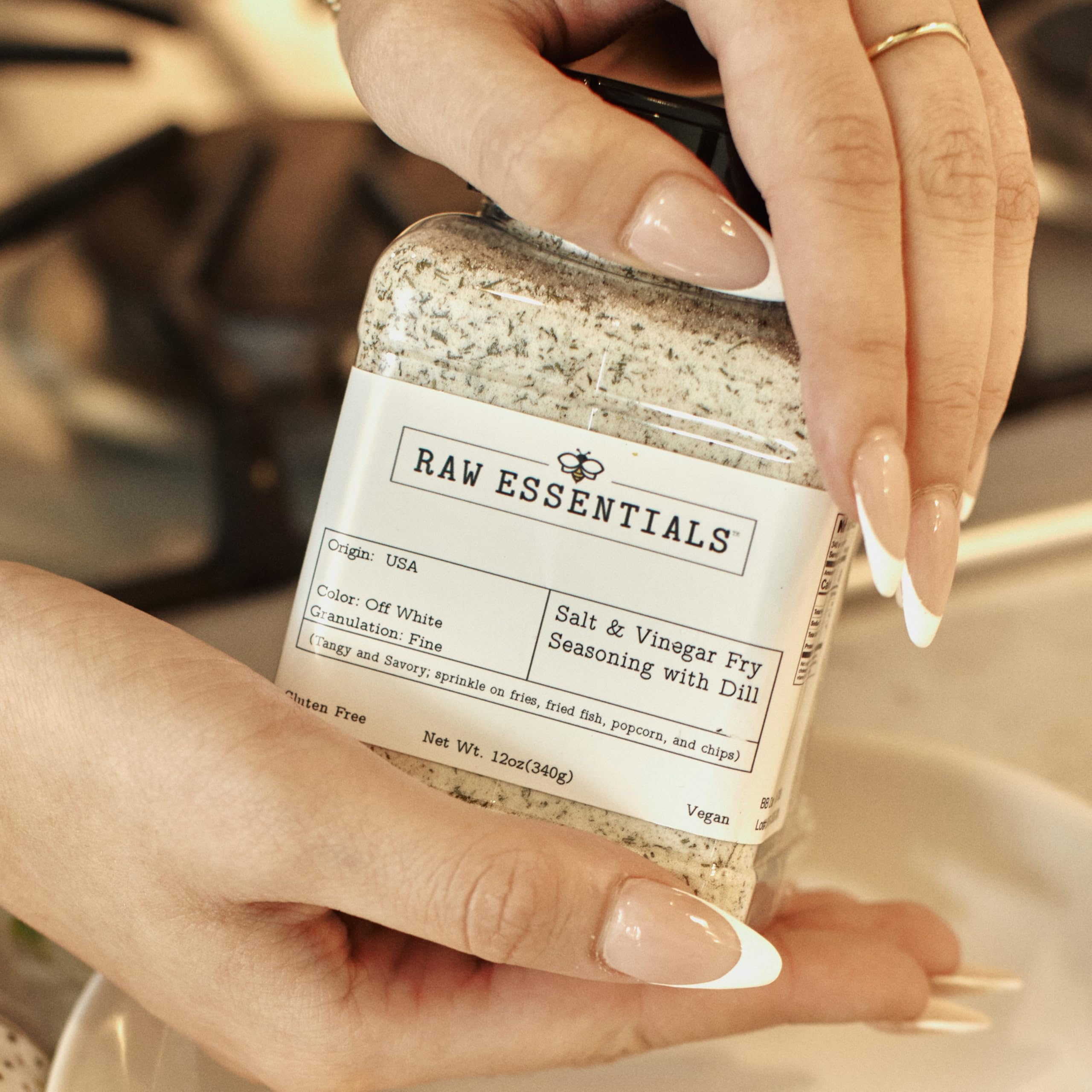 Raw Essentials kitchen-use ideas showing versatile flavor applications