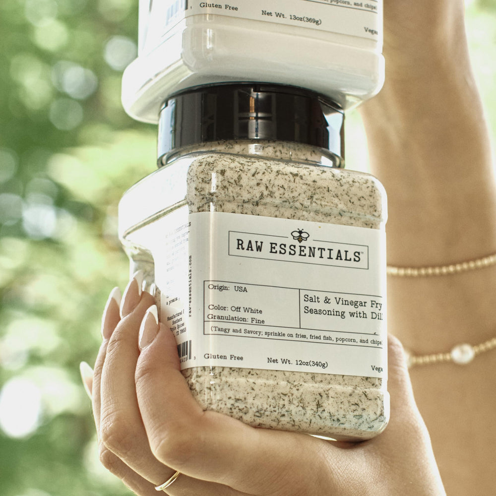 Raw Essentials salt-vinegar-dill on popcorn adds crisp dill notes
