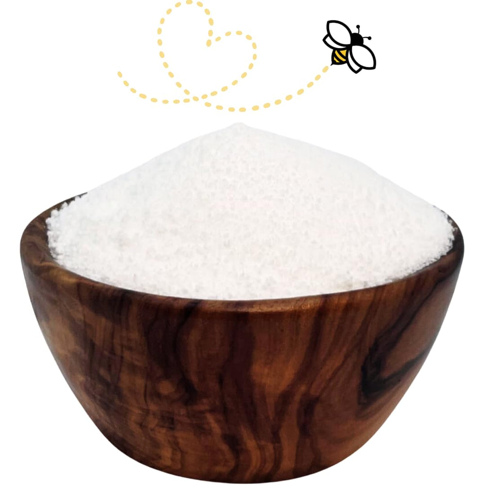 Raw Essentials Salt and Vinegar Fry Seasoning shaker top demonstrates easy sprinkle for snacks