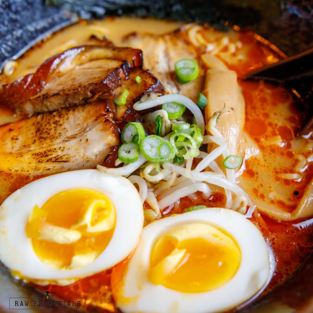 Raw Essentials Shichimi Togarashi adds a spicy kick to pork dishes