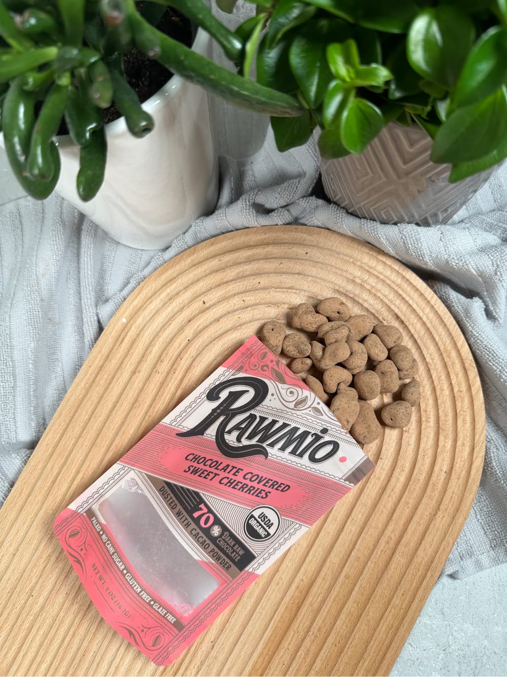 Rawmio handcrafted artisanal cherries