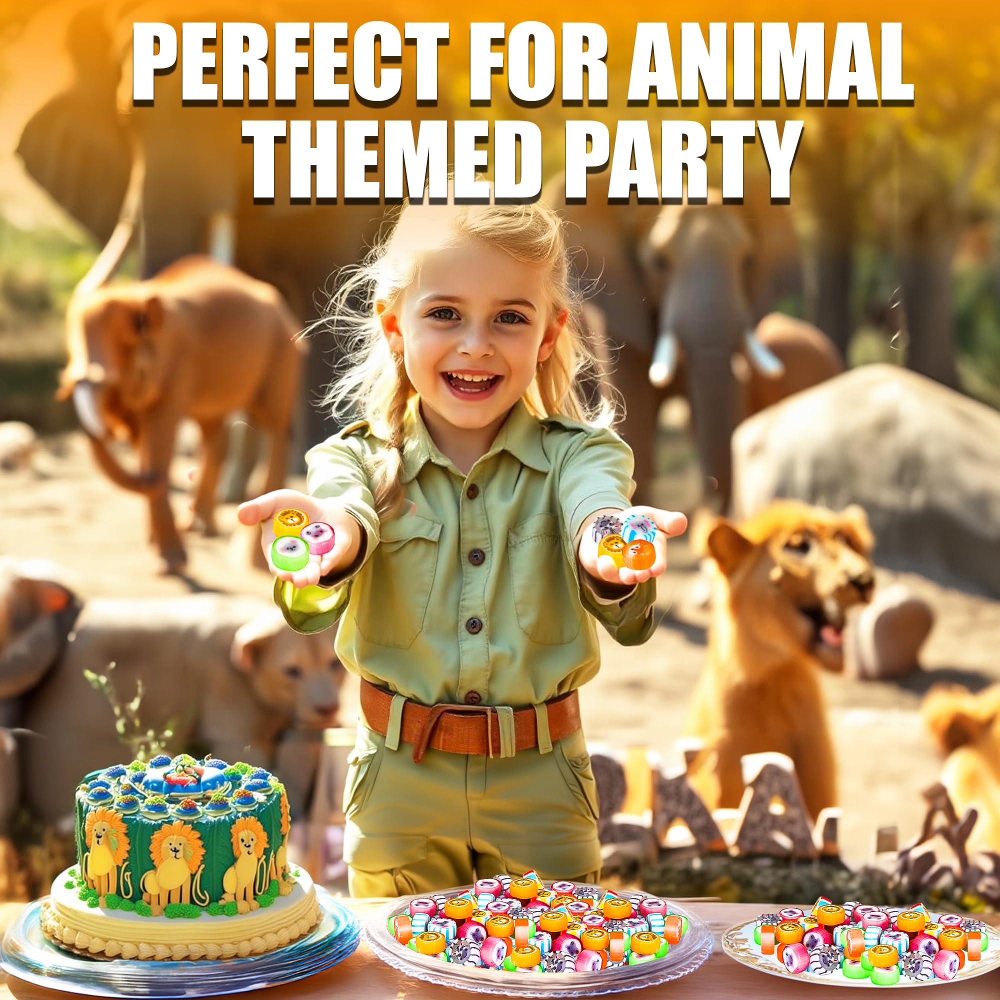 RBBZ Animal Candy candy buffet display—easy setup for crowds