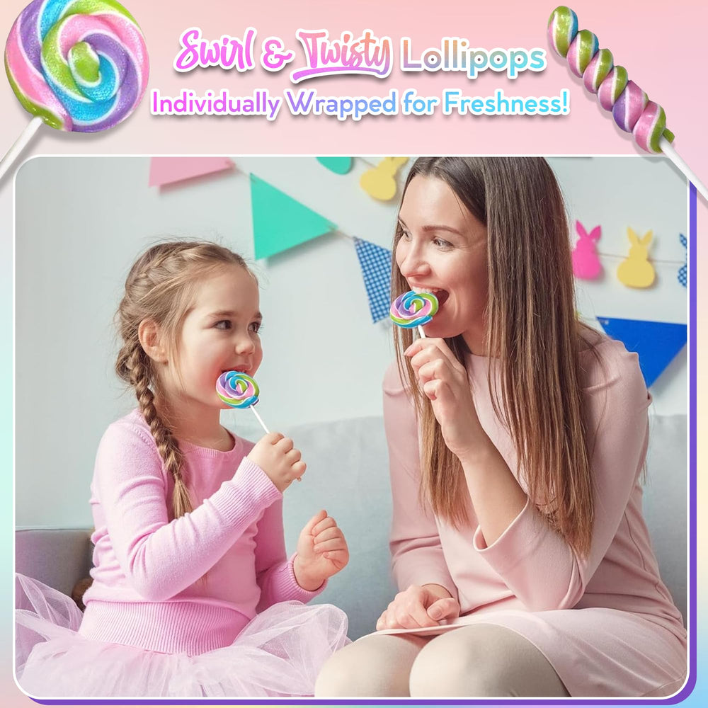 RBBZ Party 24-pack lollipops, ready to share at gatherings.