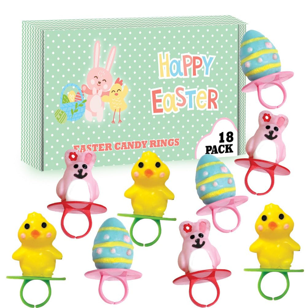 RBBZ Party Easter rings 3D ring pops add colorful fun to Easter baskets
