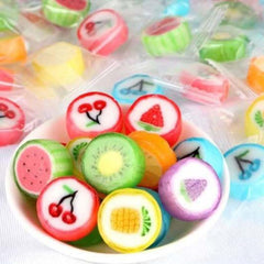 RBBZ Party Fruit Slices in a 1 lb bag, ready for sharing at gatherings