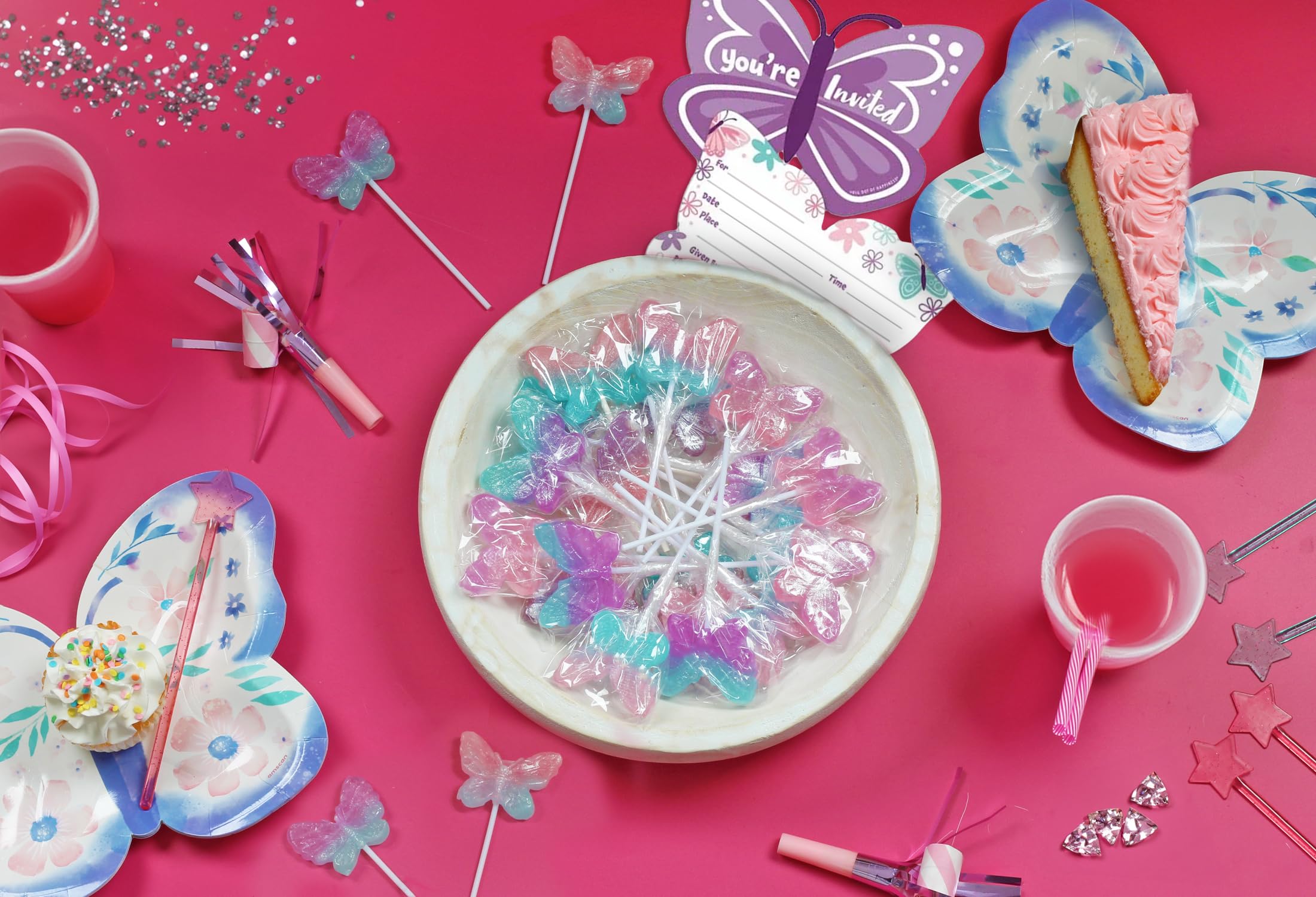 RBBZ Party treat packs for goody bags and cake toppers at events.