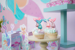 RBBZ Party Individually Wrapped Mermaid Lollipops for easy sharing.
