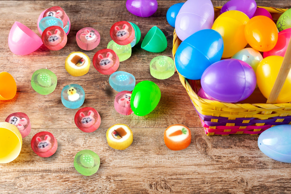 RBBZ Party office-candy-bowl: shareable 6-flavor treats for coworkers.