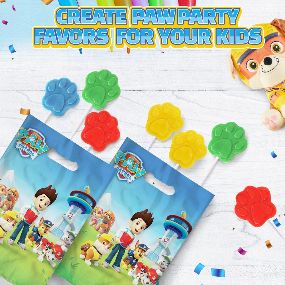 Each lollipop has a 2-inch candy and a 4-inch plastic stick, ready to share