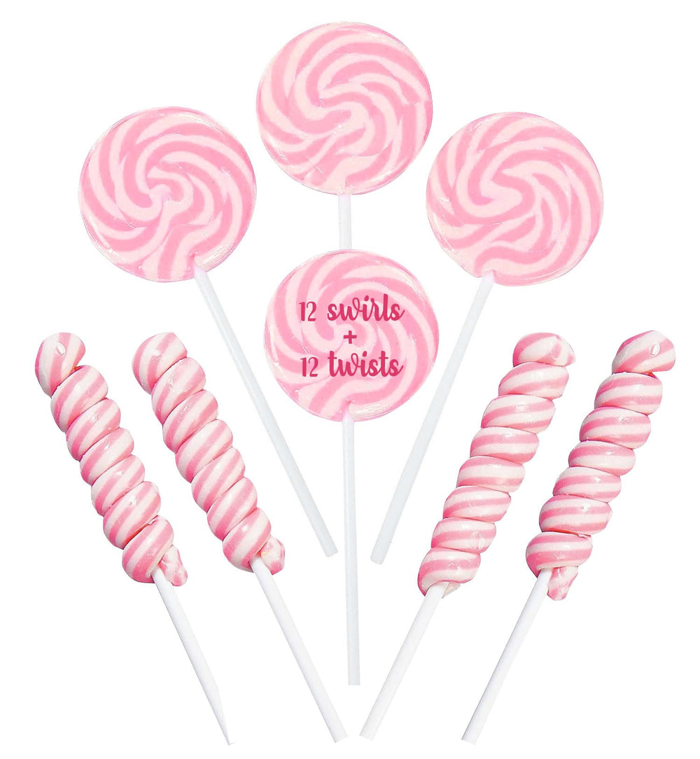RBBZ Party Pink Candy Swirl packaging perfect for party buffets.