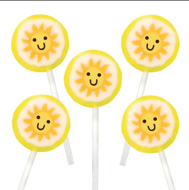 RBBZ Sun Candy Lollipops ideal for birthday party goodie bags