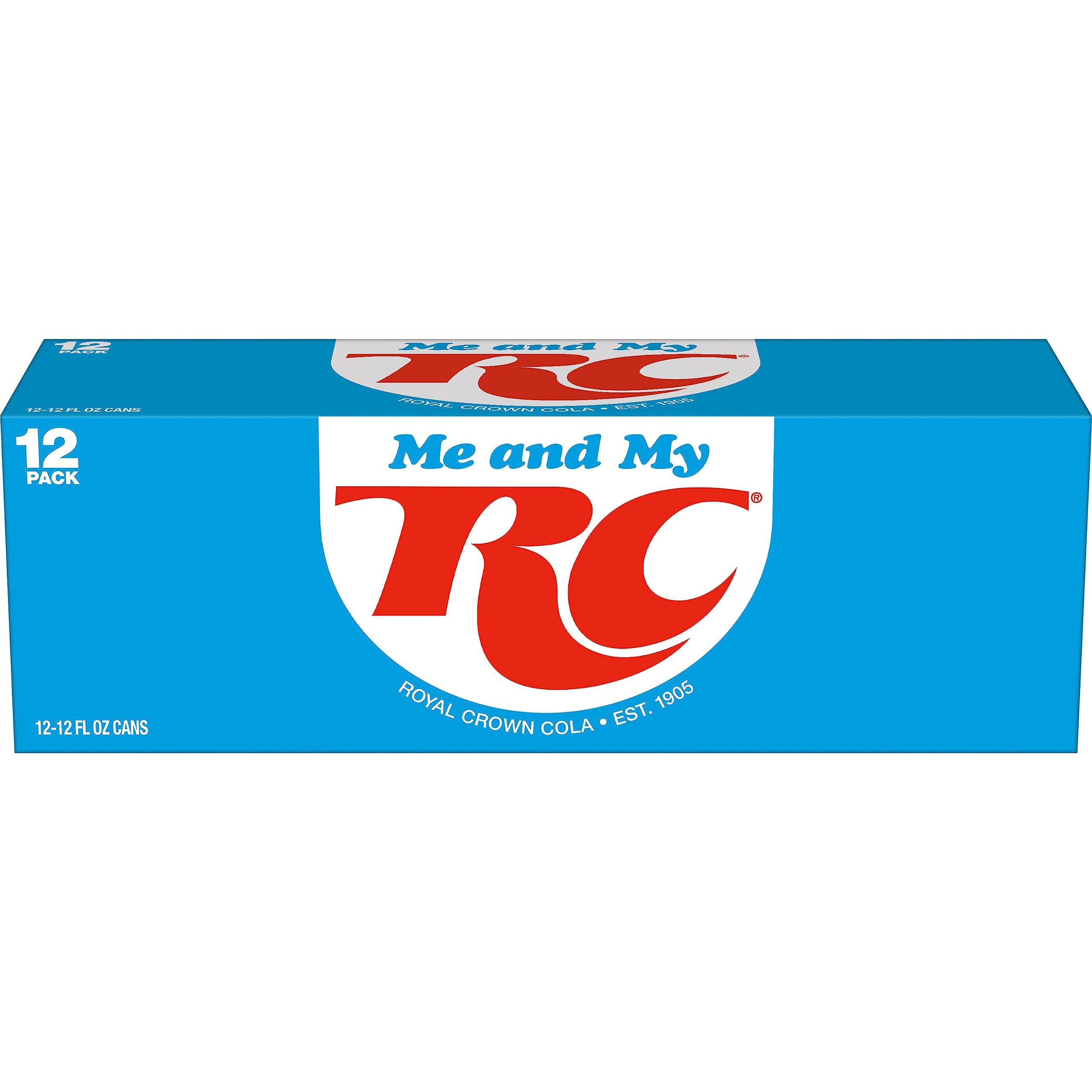 RC Cola pairing with Moon Pie for classic snack combo.