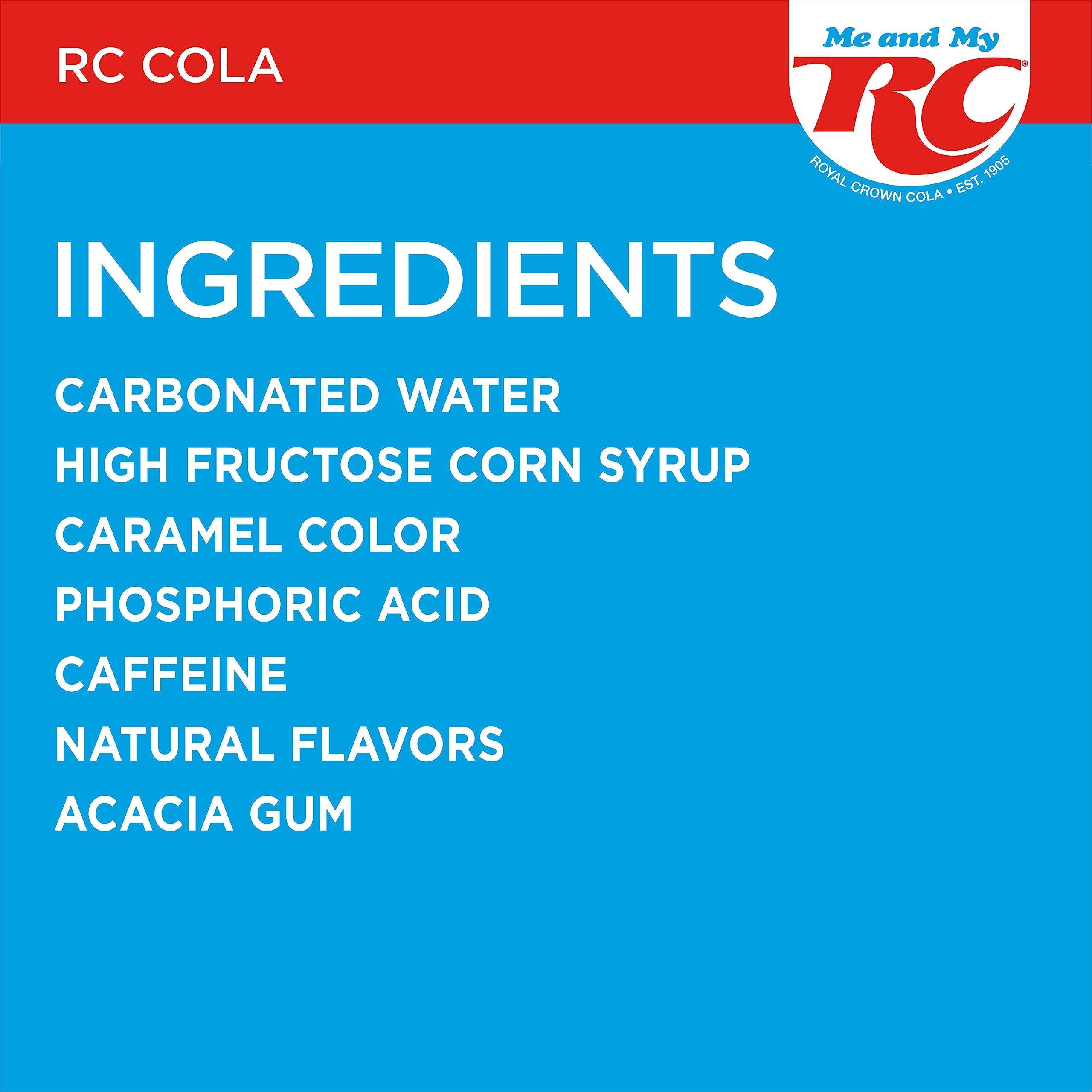 RC Cola twelve-pack display showcasing the iconic American original.
