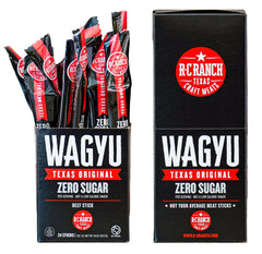 R-C Ranch Wagyu beef stick 1oz wrap for on the go protein