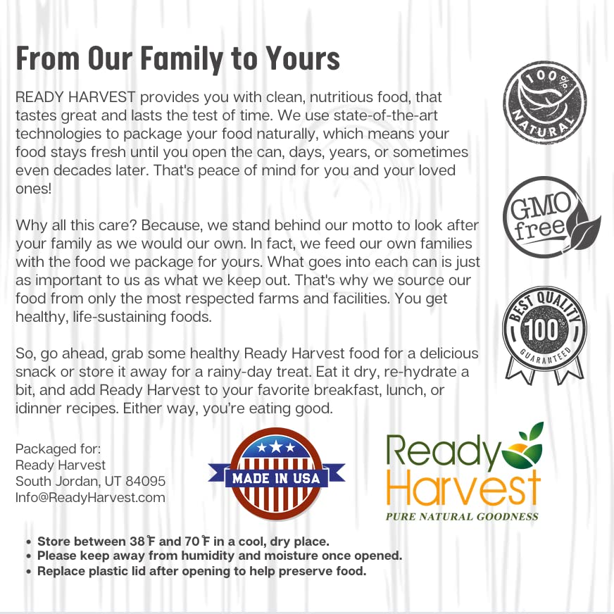Ready Harvest USA-made parboiled rice supports dependable pantry staples.