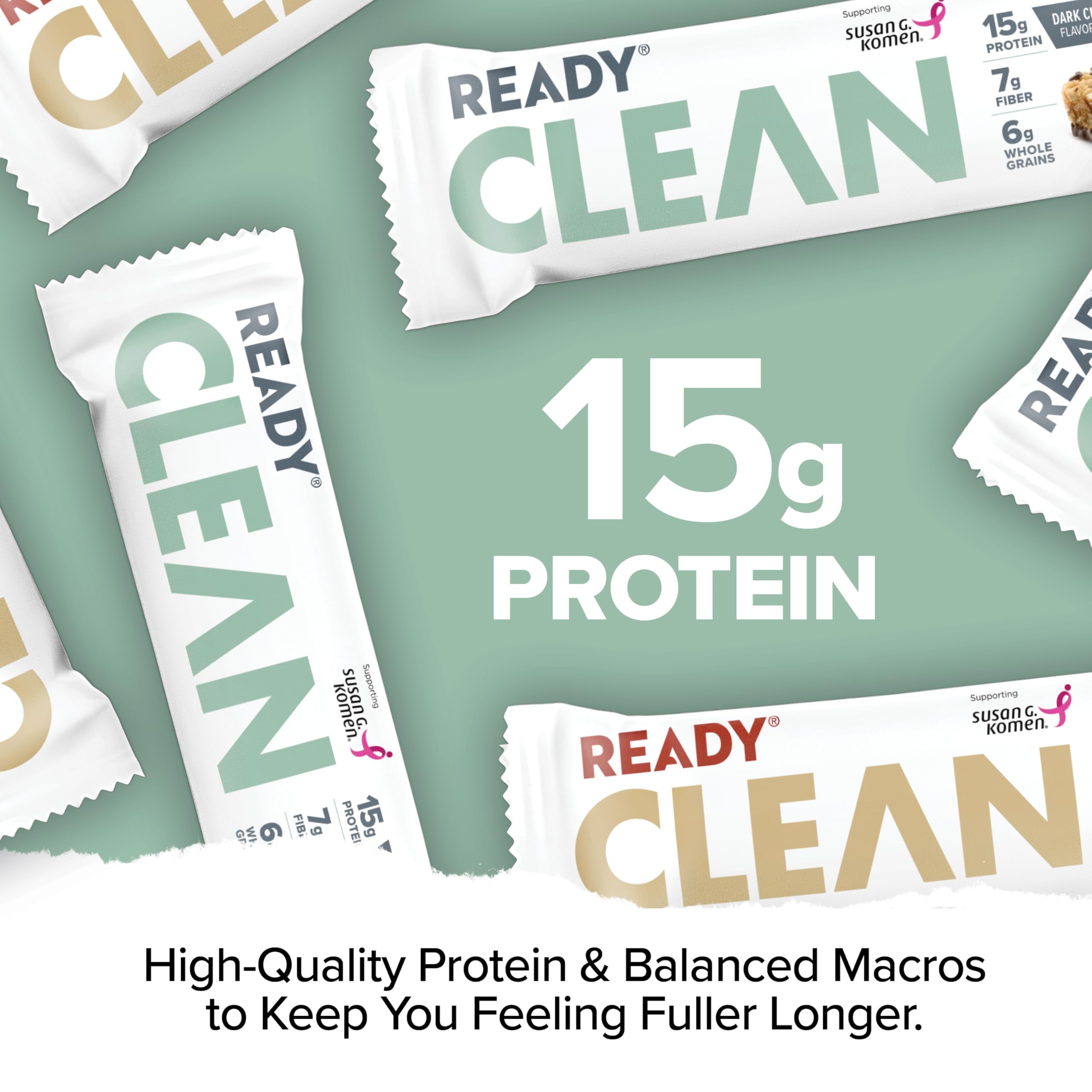 Ready Chocolate Peanut Butter Bar 12-pack for a tasty protein boost.