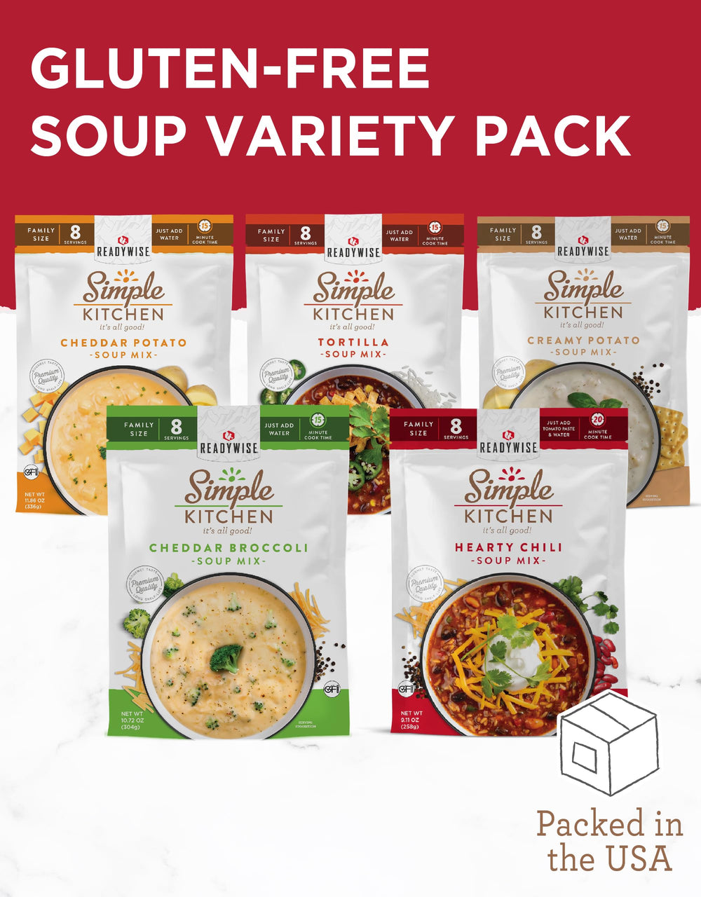 ReadyWise family-dinner setup highlights convenient meal option for gatherings