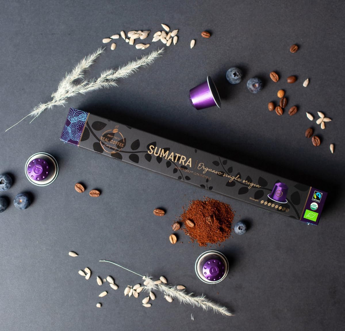 Real Coffee Great Taste pods recognized in publications for quality.