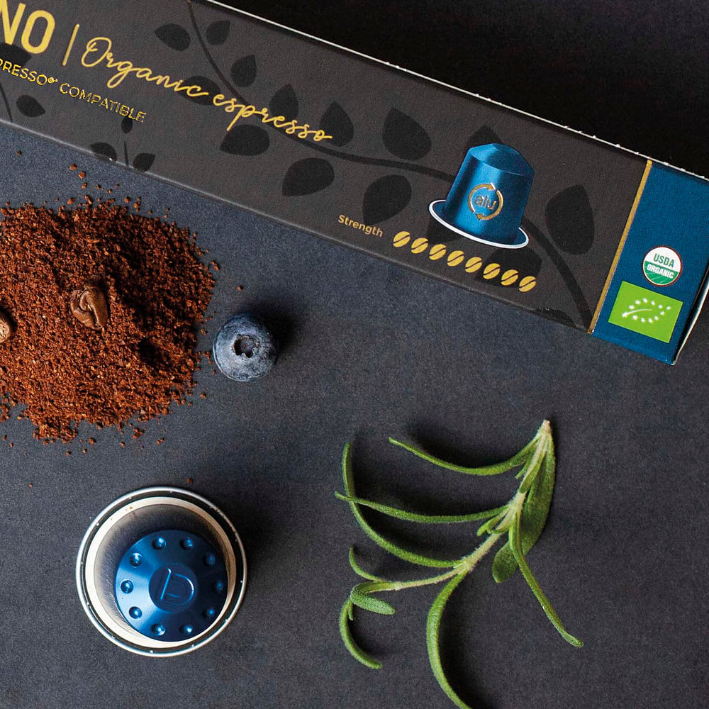 REAL COFFEE MILANO 100% NESPRESSO-COMPATIBLE for easy at-home brewing.