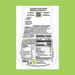 Real Infused Exotics Kiwi Puree Syrup close-up kiwis and vibrant pulp.