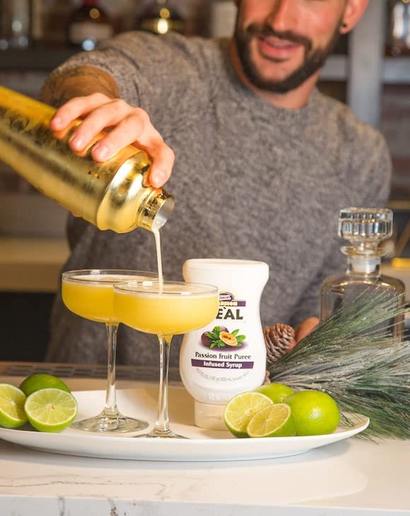 Real Infused Exotics Passion Fruit Syrup enhancing baking and desserts with bright notes