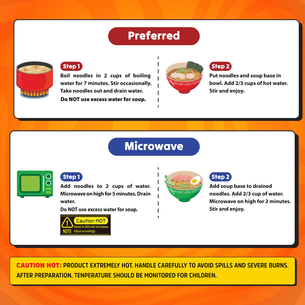 Real Naturals BAMI ramen pack label highlighting gluten-free and vegan options.