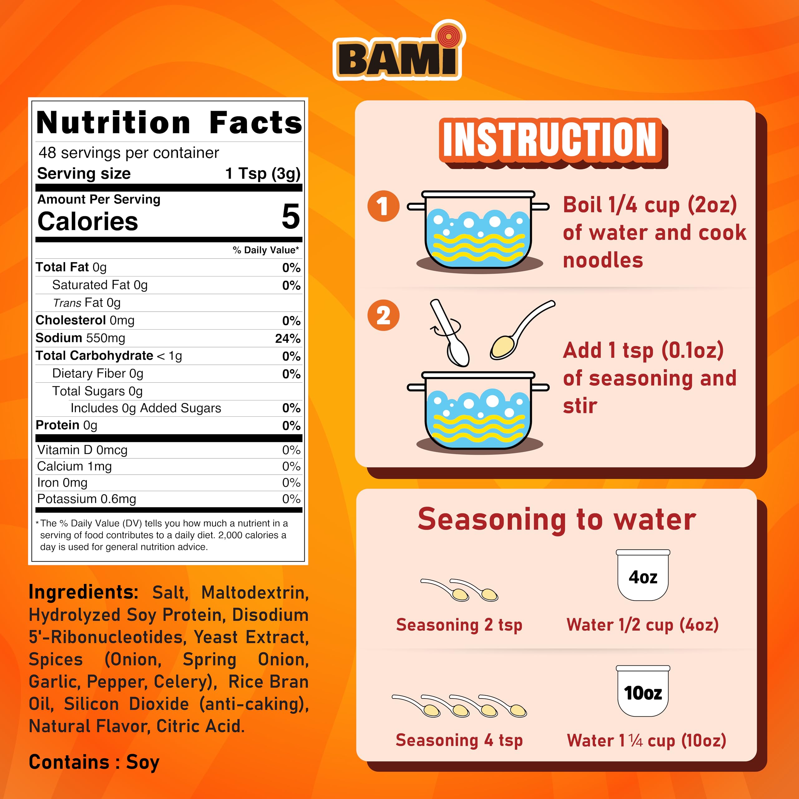 Real Naturals low-sodium ramen broth in a bowl boosts flavor with less salt