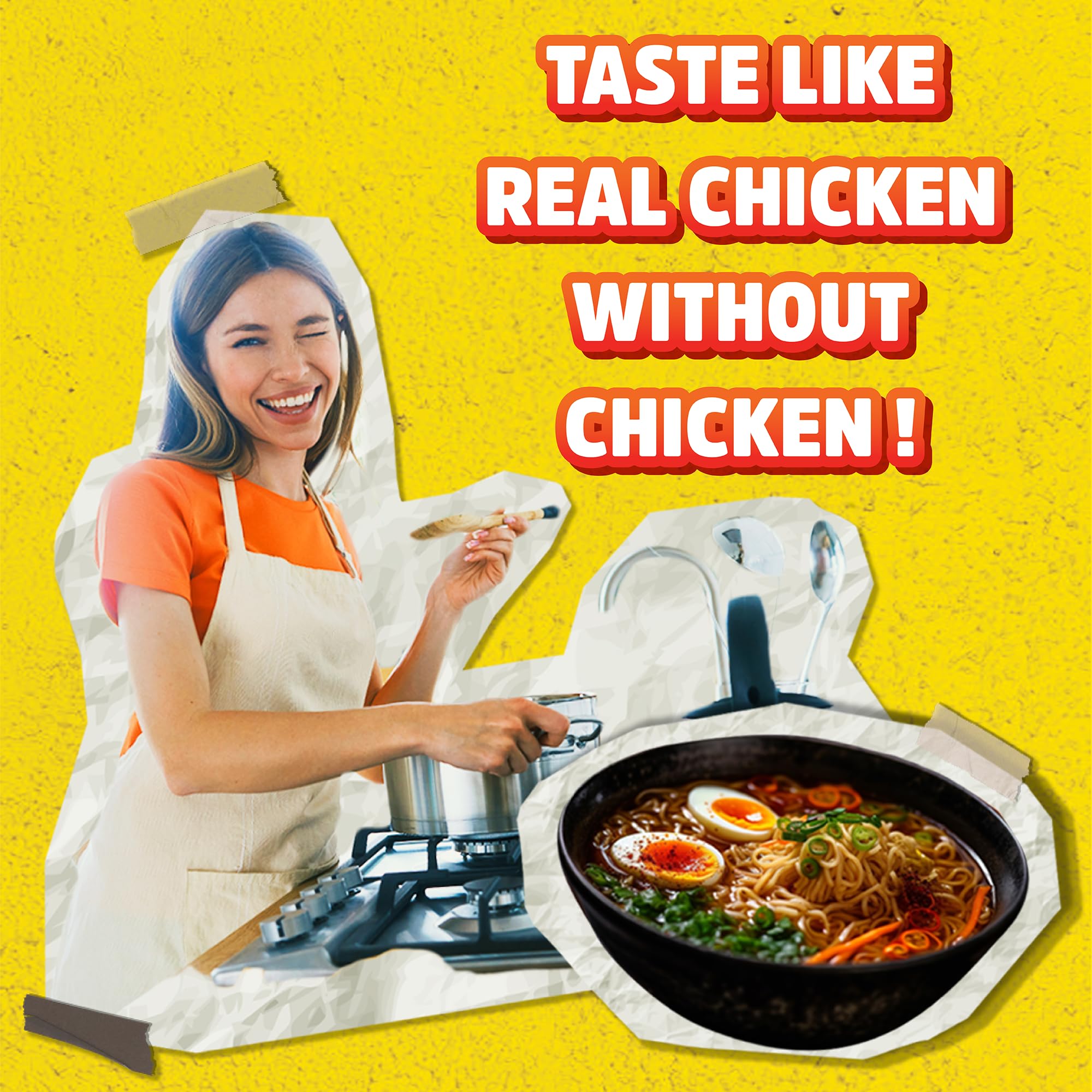 Real Naturals no MSG no preservatives ramen seasoning concentrates clean flavor