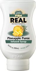 Cocktail idea using Piña Reàl pineapple puree syrup for a tropical drink.