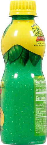 Realemon bottle on counter—space-saving kitchen staple.